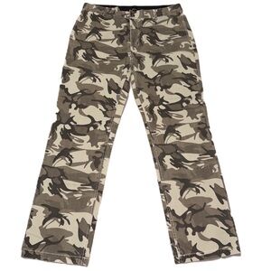 Astronomy W38 L31 Camo Chino Pants Gray Black